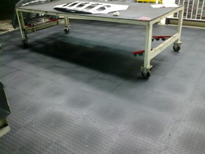 Industrial raised medallion mat 2