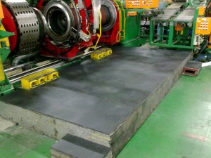 Industrial raised medallion mat 5